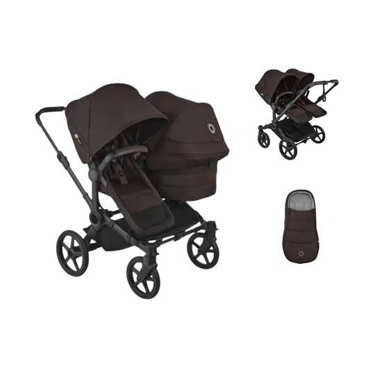 Bugaboo Donkey 6 Geschwisterkinderwagen - Essentiële Bundel