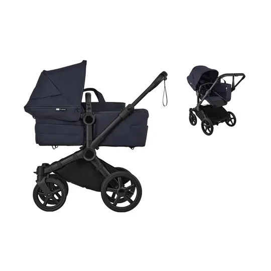 Bugaboo Kinderwagen - Donkey 6 Renew Mono Complete - Black/Deep Indigo