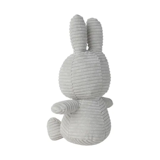 Miffy Corduroy Kuscheltier - 23 cm - ECO - Soft Grey