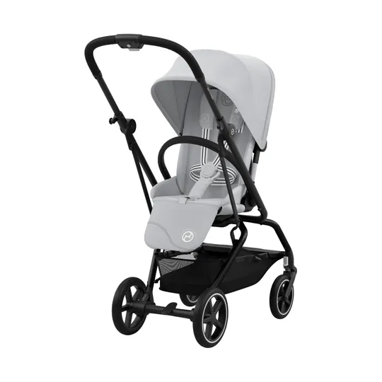 Cybex Eezy S Twist+ 2 Buggy - Black - Fog Grey / Light Grey