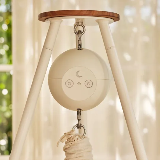 Moonboon Wiegenmotor - Connect Premium - White Cream