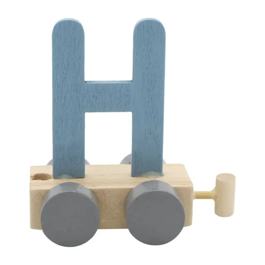 Charl's Toys Buchstabe Zug H Blau