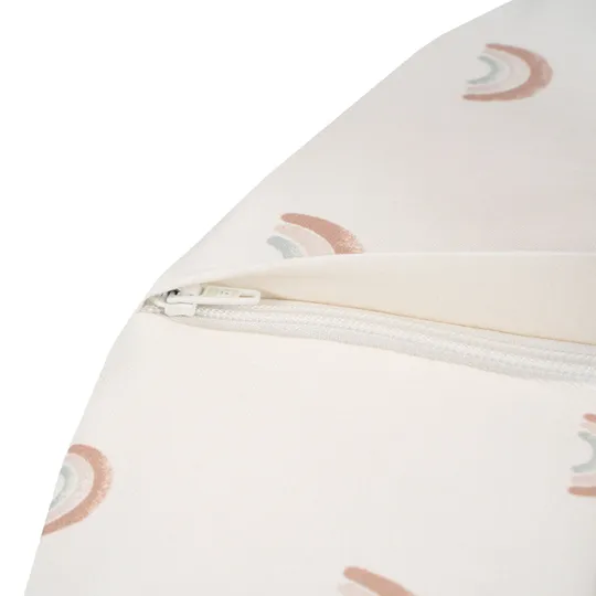 Julius Zöllner Bio-Schlafsack – Crème – Rainbow – Größe 80