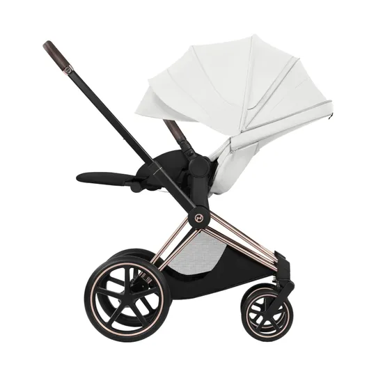Cybex Kinderwagen 2-in-1 - e-Priam 5 Style - Rosegold/Off White