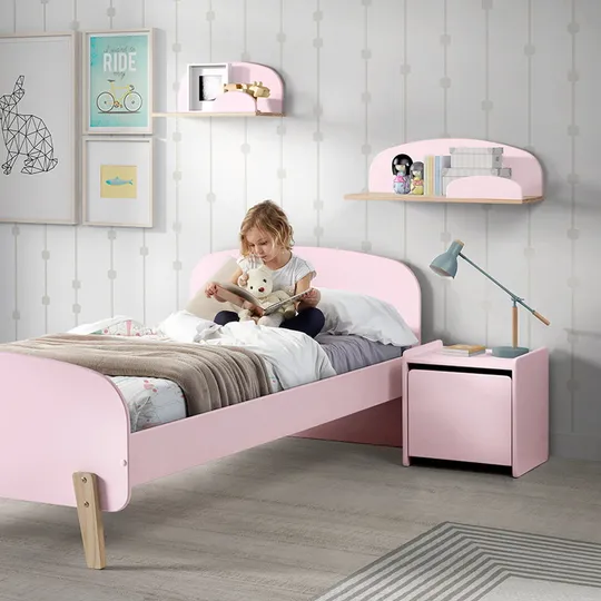 Vipack Kiddy Nachttisch Altrosa
