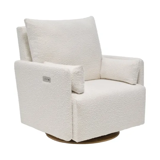 Oilo Studio Drehsessel - Ollie Chair and a Half - HP Bouclé Oyster