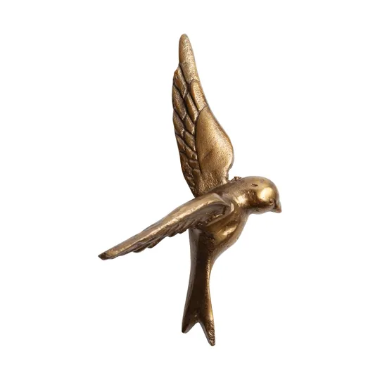 Be Pure Home Avaler Wanddekoration – 3 Stück – Antique Brass