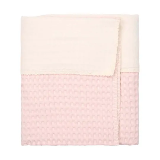 Koeka Amsterdam Waffel Bettdecke - Größe 100 x 150 - Cotton Fleece - Candy