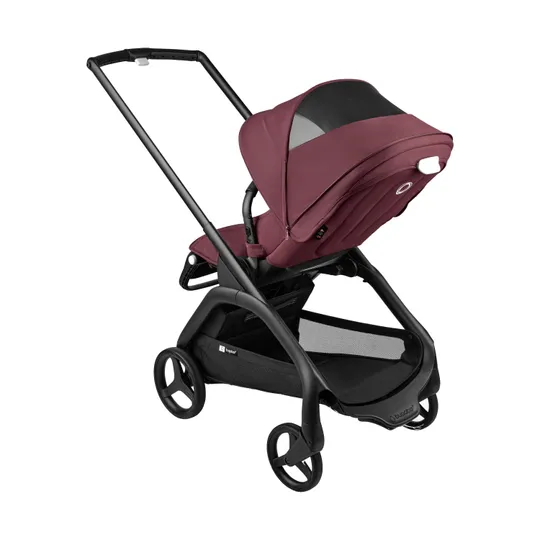 Bugaboo Dragonfly Kinderwagen - Black / Dark Cherry