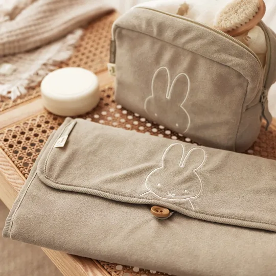 Jollein Miffy Wickelunterlage – Frottee - Olive Green