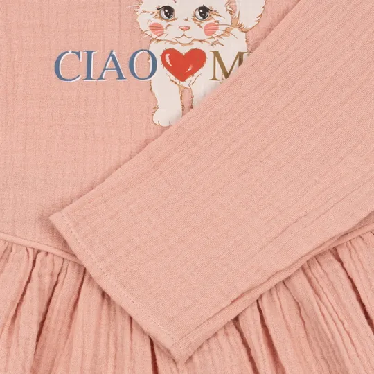 Konges Sløjd Coco Miao Kleid – 12 Monate - Evening Sand