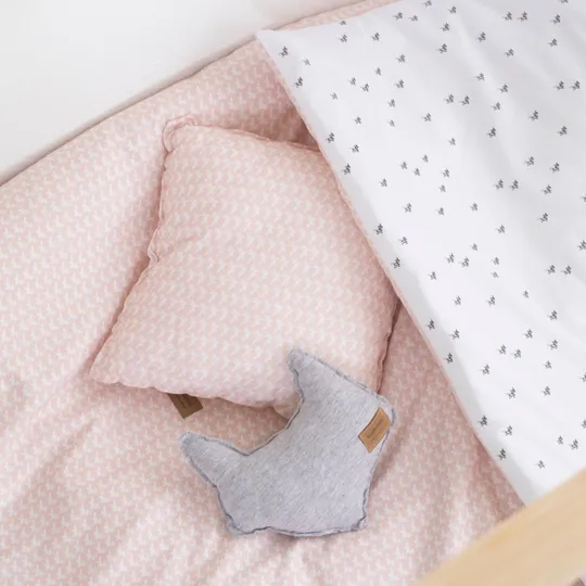 Bonjourbébé Little Fox Bettbezug Pink 100 x 135 cm