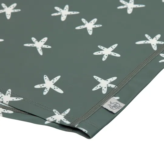 Lässig UV-Shirt Langarm - Starfish Deep Olive - Größe 74/80