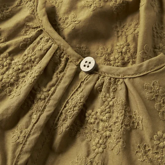 Lil' Atelier Mahogany Babybody - Größe 68 - Braun
