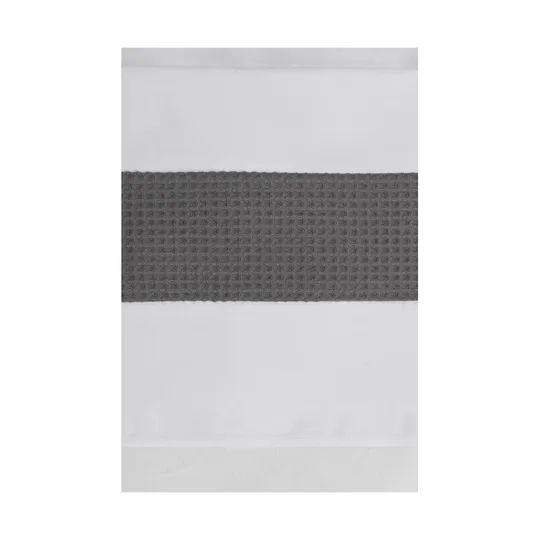 Ledikantlaken 100x150 cm Pique antra  BB731211