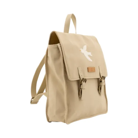 Nanami Bird Puffed Rucksack - Natur