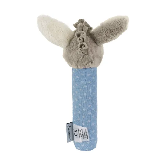 Sterntaler Kuscheltierrassel – Esel Emmi – Blau