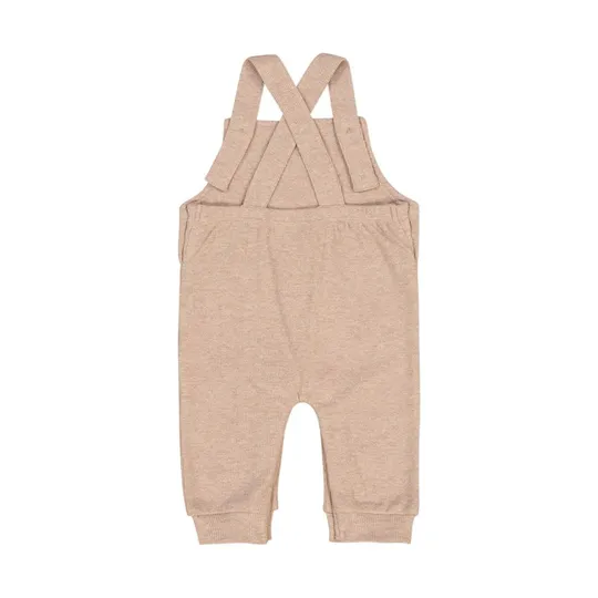 Feetje The Magic is in You Rippen Latzhose - Größe 50 - Taupe Melange