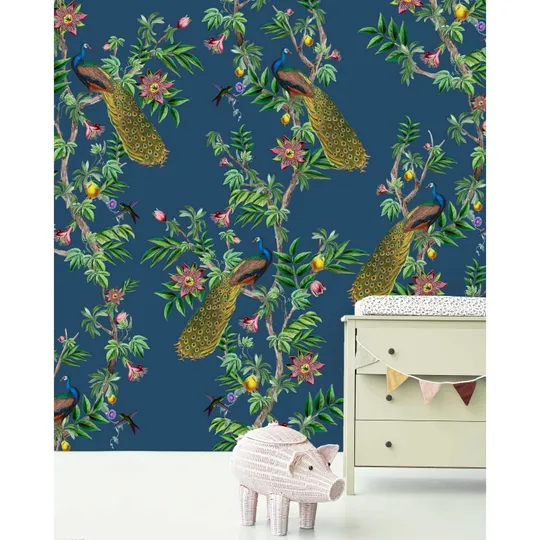Creative Lab Amsterdam Passion Peacock Tapete 300 x 280 cm