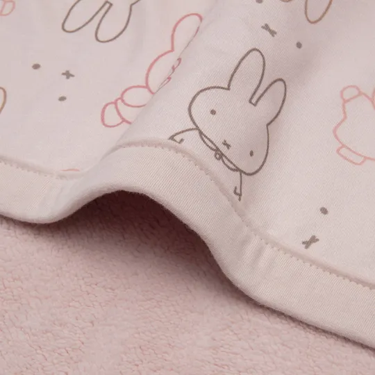 Jollein Miffy Moments Babydecke - 75 x 100 cm - Silk Rose