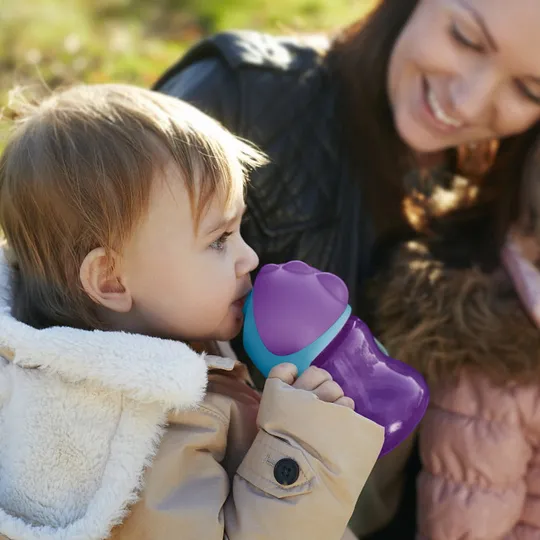 Avent Strohhalmbecher 200 ml Lila