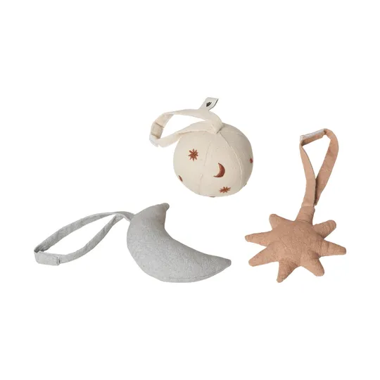 Ferm Living Skye Babyspielzeug – 3-teilig – Rosa
