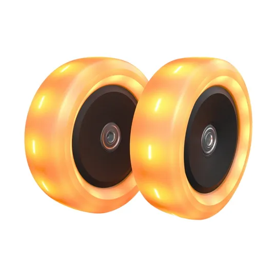 BERG Nexo LED Räder - 120x40 mm - Orange