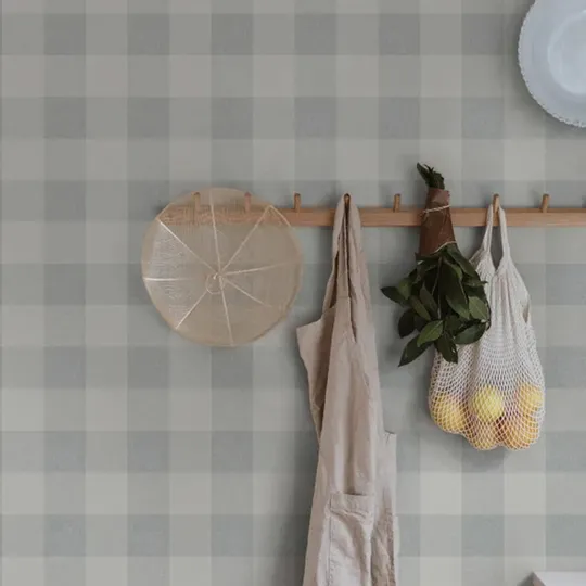 Sandberg Lykke Tapete - Misty Blue