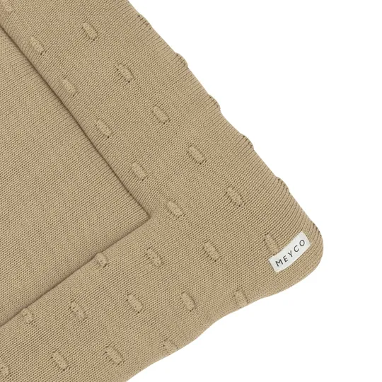 Meyco Knots Laufstallteppich Taupe 77 x 97 cm