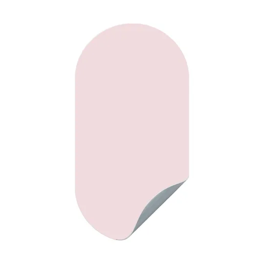 Magnetic Sticker Oval – 47x90 cm – Pink