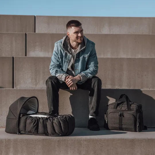 Sebra 3-in-1 Babynestchen + Kapuze 