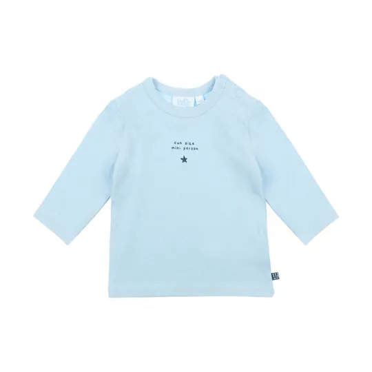 Feetje Fun Little Mini Person T-Shirt Blau Gr. 74
