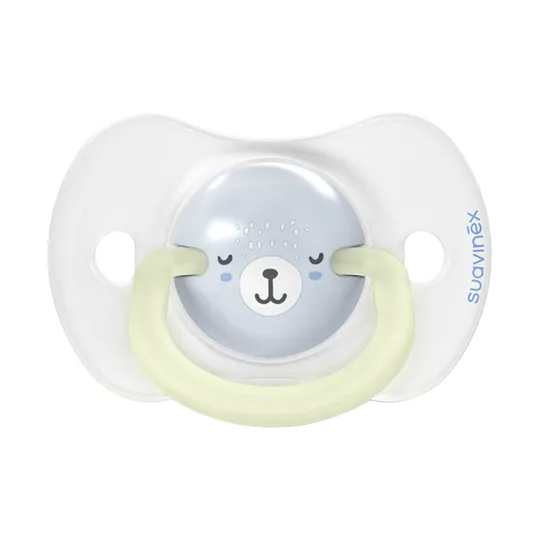 Suavinex Schnuller - Wild & Free SX Pro - 6‑18 Monate - 2 Stück - Silikon - Blau