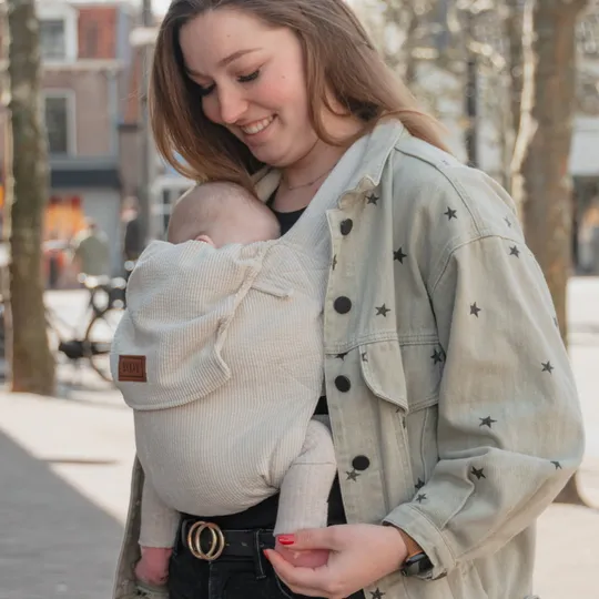 ByKay Click Carrier Classic Pro Babytrage Rib - Almond Sand