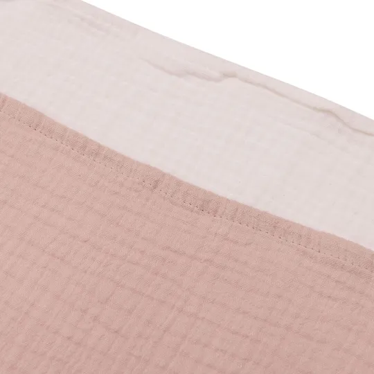 Jollein Hydrophiles Tuch - 70 x 70 cm - Wild Rose / Ivory - 4 Stück