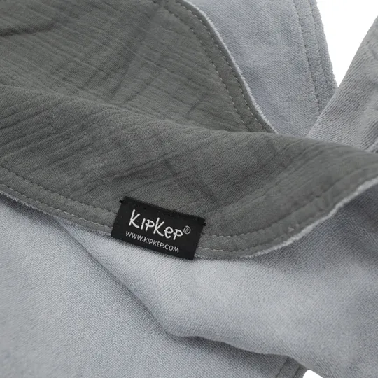 KipKep Kisses4You 3-in-1 Lätzchen XL – Grey