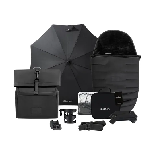 iCandy Kinderwagen - Peach 7 Studio - Ultra Matt Black