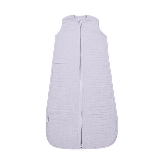 Meyco Baby Sommerschlafsack - Uni - 110 cm - Pre-Washed Hydrophil - Soft Lavender