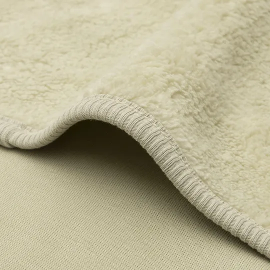 Jollein Bettdecke - Basic Sherpa / Jersey - 100 x 150 cm - Soft Matcha