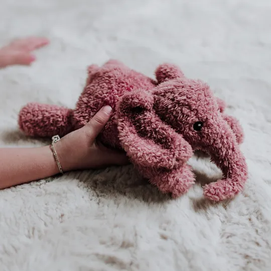 Flow Amsterdam Kuscheltier Light George - Rosa