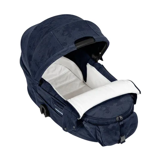 Cybex e-Priam 5 Style Rebellious Luxury 2-in-1 Kinderwagen – Denim Blue | Navy Blue