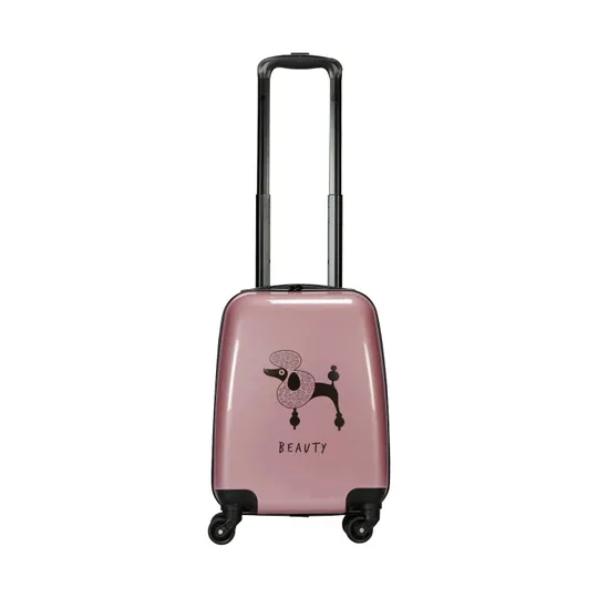Puck Poodl Kinderkoffer - Rose- 46 cm