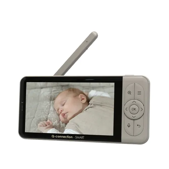 Qute Babyphone - Q-Connection Smart WIFI 2-in-1 5HD - Sand