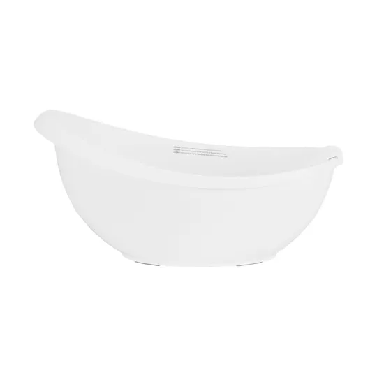 Puck Badewanne mit Badesitz und Badewannenständer - Weiß
