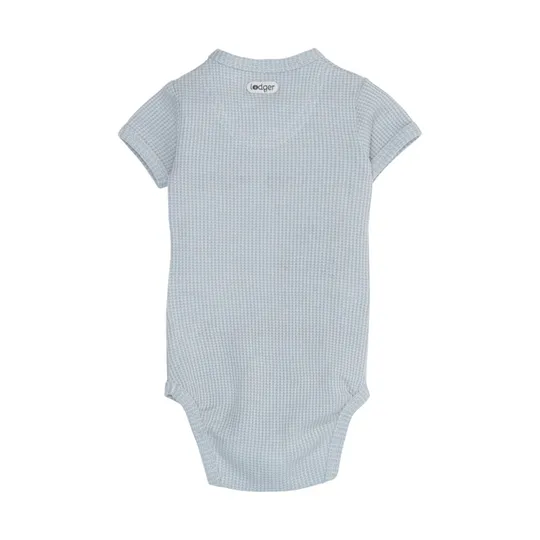 Lodger Ciumbelle Babybody Kurzarm - Größe 62 - Blue Fogg
