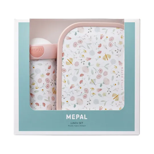 Little Dutch Flowers & Butterflies Trinkbecher + Lunchbox