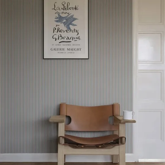 Sandberg Tapete - Linn - Sky Blue