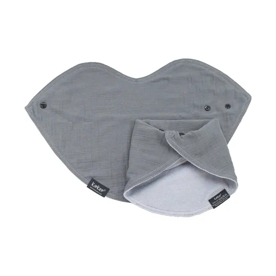 KipKep Kisses4You 3-in-1 Lätzchen XL – Grey