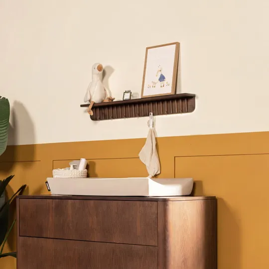 Kidsmill Tune Babyzimmer Walnuss ohne Latten