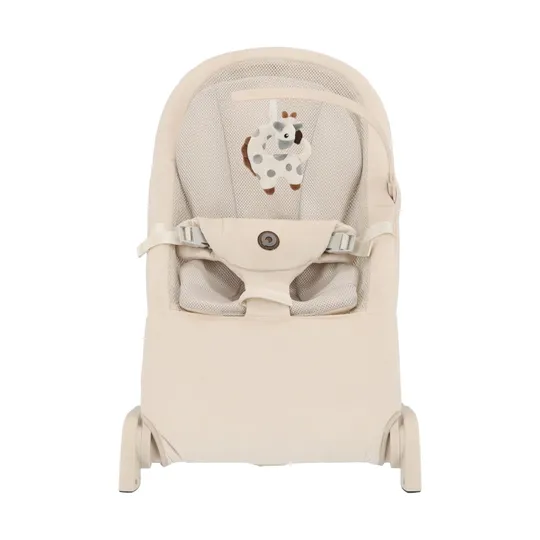 Qute Q-Divan Wippe - Ivory Velvet